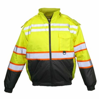 Unisex Economy Contrast Class 3 Bomber Jacket Thumbnail