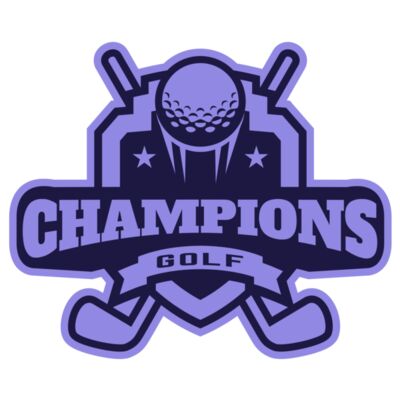 Champions Golf logo template Thumbnail
