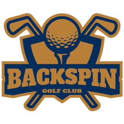 Backspin Golf Club logo template Thumbnail