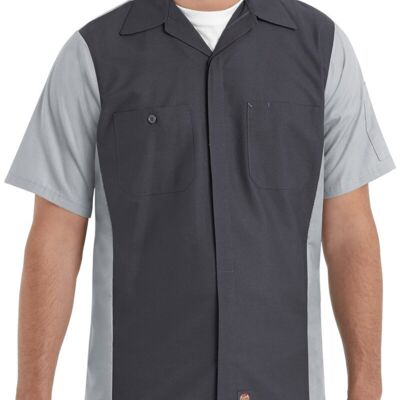 Short Sleeve Automotive Crew Shirt - Tall Sizes Thumbnail